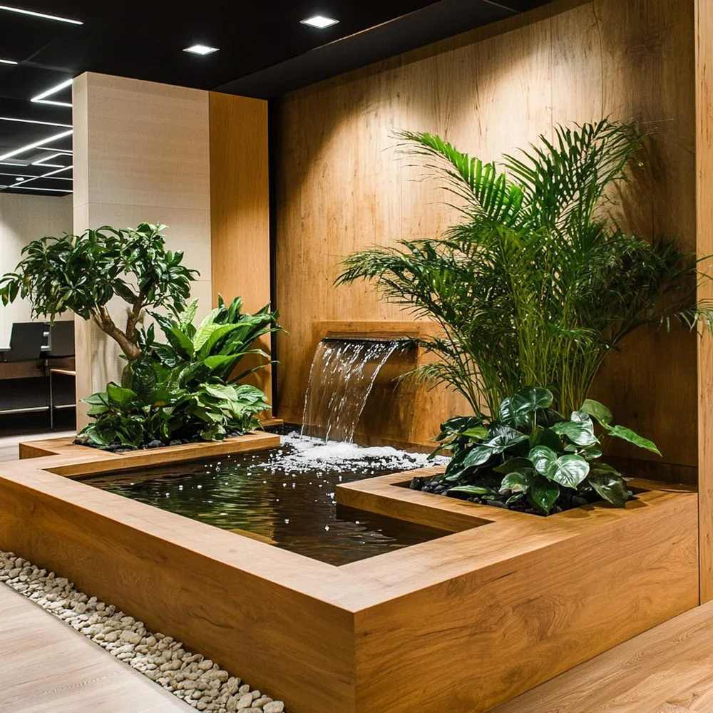 Создайте оазис умиротворения, где каждый визит превращается в путешествие к источнику покоя. Компания «Версаль» превращает зоны отдыха в живые сады: влаголюбивые папоротники и элегантные бамбуки обрамляют чашу бассейна