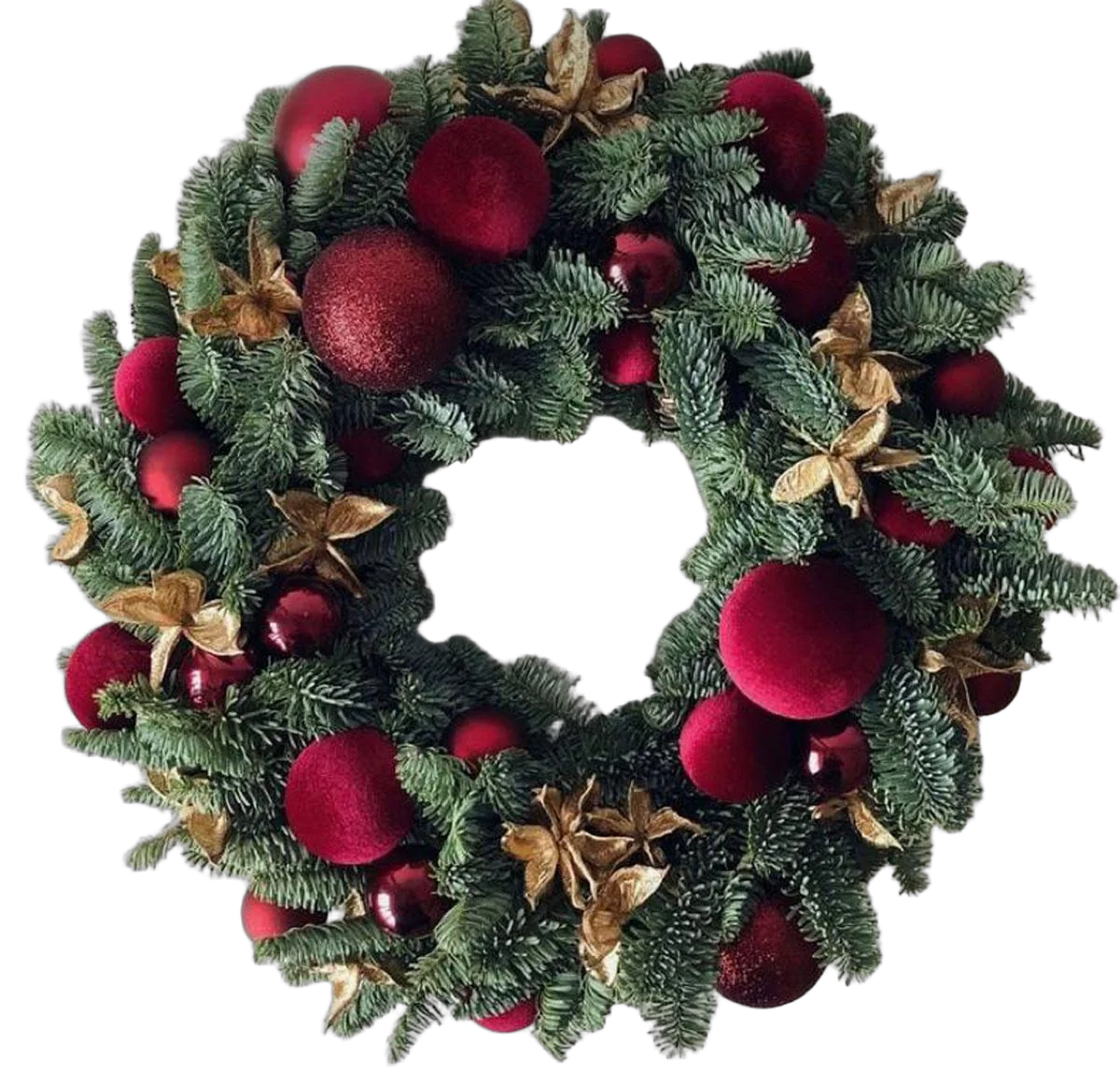 Рождественские венки и украшения